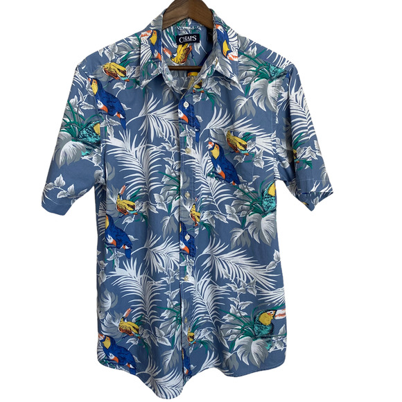 Chaps Other - Chaps Hawaiian Print Button-Up Large